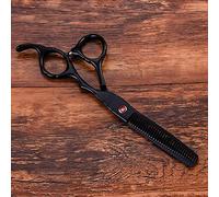 6 Inch Hair Cutting Scissors Super Sharp Hair Scissors with Case-Sharp and Precise Cut | Perfect for Women and Men | Hairdressing Scissors Haircut,Black,6InchSet