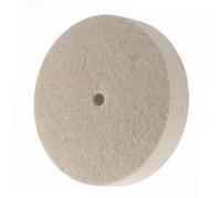 6 Inch Hard Wool Buffing Wheel - 5/8 Inch Arbor Hole Wool Felt Buffing Polishing Wheels for Die Grinder Bench Grinder