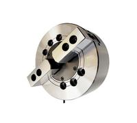 6 inch Hollow 2 jaw Hydraulic Lathe Chuck for Mechanical lathes Oil Lathe Chuck Power Chuck with Flange