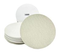 6 inch Hook & Loop Foam Backing Abrasive Discs - GRIT: P 3000 - Pack of 15 Discs Automotive Body, Repair Paint Sanding, Micro Scratch Removal, Collision Repair, Sand Scratches, Blend Panels