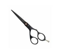 6-Inch Jaguar Hairdressing Scissor Sharp Offset Barbers Hair Scissors - Black