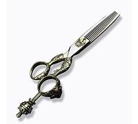 6 inch Japanese Professional Hairdressing Scissors 440c high Hardness Hair Trimmer Hairdresser Special Hair Cutting and thinning Scissors (Thining Scissors)