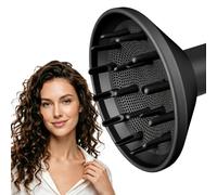6 Inch Large Diffuser Attachment for Shark SpeedStyle Hair Dryer,Large Deep Bowl Compatible with Shark SpeedStyle,Pro,Pro FLEX Hair Dryer, Curl-Enhancing Attachment for Wavy Curly Coily Hair