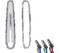 6 Inch Mini Chainsaw Chain with Replacement Saw Chain Bar, 6 Inch Replacement Chains for Portable Mini Chainsaw, Guide Saw Chain for Mini Chainsaws (36 Drive Links)