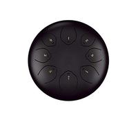 6-inch Mini Drum 8-Tone Steel Tongue Drum D Key G Percussion Instrument Hand Drum, with Thickened Drum Bag and Mallet Instrument