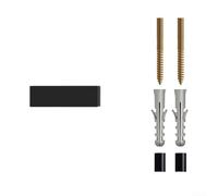 6 Inch Modern Floating House Numbers for Home Address, Garage or Gate ABS Material for Easy Mounting (slash symbol)