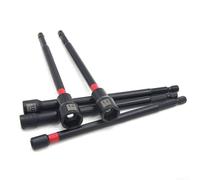 6 Inch Nut Driver for Impact Drill Long Shank Hex Socket Adapter Compatible with 6mm 8mm 10mm 12mm 14mm Socket Sizes (14mm)