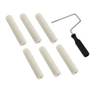 6 Inch Paint Roller with Frame, 6 in. Mini Mohair Paint Roller,3/4 in. nap for Smooth Surfaces