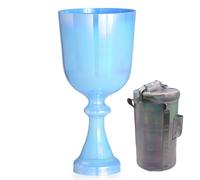 6 Inch Perfect Pitch Handle Crystal Singing Bowl Chakra Bowl, For Meditation, Chakra Healing, Sound Therapy, Yoga, With Percussion Hammer & Backpack(F4 tone,440hz)