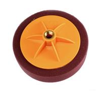 6 Inch Polishing Sponge for Car, Coarse Medium Fine Grit Buffing Disc 150mm with for M14 Thread, Compatible with Polisher Angle Grinder Electric Dril(Purple)