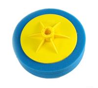 6 Inch Polishing Sponge for Car, Coarse Medium Fine Grit Buffing Disc 150mm with for M14 Thread, Compatible with Polisher Angle Grinder Electric Dril(Blue)