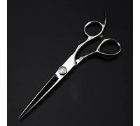 6 Inch Professional Hair Cutting Scissors with Flower Screw, 440c Steel Barber Shears for Haircut and Thinning - Hairdresser Scissors (Cutting Scissor Q)