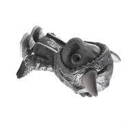6 Inch Resin Mini Dragon Statue with Detailed Features and Expressive Cartoon Style for Decorative Use (black)