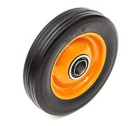 6" Inch Sack Wheelbarrow Truck Trolley Wheel & Solid Rubber Tyre With Bearings 6003-2RS