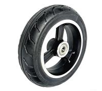 6 Inch Scooter Wheel, 145X40 Solid Tire Rear Wheel With Plastic/Aluminum Hub For electric scooters Quick Installation(Aluminum Hub)