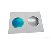 6 Inch Single-Side Polished Silicon Wafer, IC Lithography Sample for Semiconductor Display, Coating and Microscopy Training (Litho Slice No.18(640um))