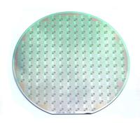 6 Inch Single-Side Polished Silicon Wafer, IC Lithography Sample for Semiconductor Display, Coating and Microscopy Training (Litho Slice No.10(640um))