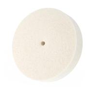 6 Inch Soft Felt Buffing Wheel - 5/8 Inch Arbor Hole Compressed Wool Felt Polishing Wheels for Bench/Die Grinder