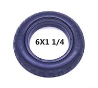 6 Inch Solid Rubber Tire for Mini Electric Cars, For Folding Bicycles, and Electric Scooters, 6X1 1/4 Size