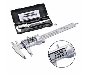 6 Inch Stainless Steel Digital Vernier Caliper 150mm Micrometer Electronic Tool