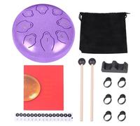 6 Inch Steel Tongue Drum with 11 Notes for Yoga and Relaxation Crafted From Steel Portable Design Easy to Play Easy Play