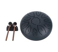6-Inch Steel Tongue Kit - Ethereal 11 Sanskrit Hand Pan with Accessories for Meditation & Music Education