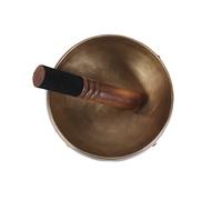 6 inch Tibetan Hammered Old Antique Himalayan 7 Metal Singing Bowls Meditation Singing Bowl For Healing Prayer,Yoga With Prayer Flag,Mallet, & Cushion