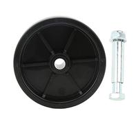 6 Inch Trailer Jack Wheel Caster, Black Phenolic, 1200LB Load Capacity, 2 Inch Wide - High Temperature Resistance, Impact Durable, Ideal for RV and Trolleys