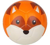 6 Inches Mini Soccer,Cute Animal Design Soft Foam Ball For Kids, Soft and Bouncy,Perfect Size For Kids Playing (Fox)