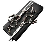 6 Inches Porfessional Hairdressing Scissors Set,Japanese Stainless Steel Hair Cutting Scissors for Women & Men