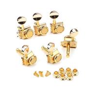 6 Inline Vintage Guitar Locking Tuners Lock String Tuning Key Pegs Machine Heads Right Hand Guitar Tuners Guitar Tuning Keys Pegs