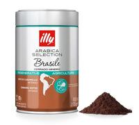 6 Jars of illy Ground Coffee 250 g Arabica Selection Brazil Cerrado Mineiro Certified, 41.67 g (Pack of 6)