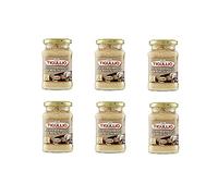 6 Jars Tigullio Pesto Specialty Ricotta, Truffle and Black Pepper, 6x185 Gr