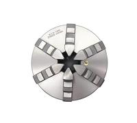 6 Jaw Lathe Chuck 160mm Self-Centering Chuck K13-160 Manual Chuck Scroll Chuck for Bench CNC