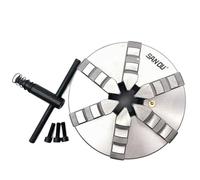 6 Jaw Lathe Chuck 200mm Self-Centering Type K13-200 Manual Metal Lathe Chuck