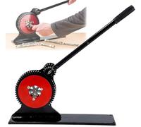 6-Jaw Manual Hose Press Crimper, 5-34mm Crimping Range, Low Pressure Hydraulic Fuel Hose Crimp Tool for Pump Pipes