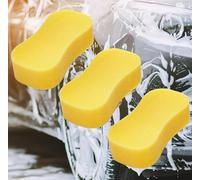 6 Jumbo Car Wash Sponges Car Washing Shampoo Sponge Soft Cleaning Valet Car Care