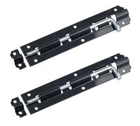 6” Jumbo Tower Bolt Sliding Shoot Bolt Latch Catch for Sheds Gates Doors 2pc
