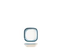 6 Jupiter Square Plates 8Cm Porcelain