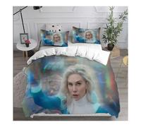 (#6, King 240cm ×220cm) Fantastic Four 3D Duvet Cover Pillowcase Single Double King Bedding Present#@
