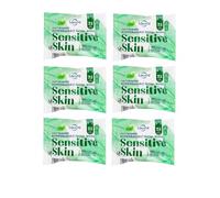 6× Lācurā Aldi - 3 In 1 Cleansing Biodegradable Facial Wipes - Sensitive Skin - With Vitamin E, Aloe Vera & Triple Filtered Water | 25Wipes Each [6 PACK]