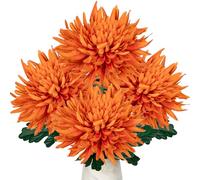 6'' Large Artificial Chrysanthemum Flowers Silk Flower with 65cm Long Stem