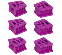 6 Large Purple Autoclave Mouth Props Dental Silicone Bite Blocks…