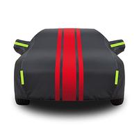 6 Layers Car Covers Waterproof Breathable for ley T Series Turbo,Outdoor Full Cover Sun Rain Dust All Weather Protection with Zip and Cotton Lined(Color:F,Size:Turbo)