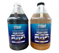 6 Lb. Density Expanding Pour Foam, 2 Part Polyurethane Closed Cell Liquid Foam for Boats, Dock Flotation, Carving, Soundproofing, Filling Voids, and Insulation (1 Gallon Kit)