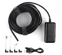 6 LEDs Lights WiFi Endoscope, USB Borescope Inspection Camera for iOS/Android Smartphones - IP67 Waterproof Lenses, Mini 0.2in Lens Diameter, 5MP High Resolution Camera(5m cable)