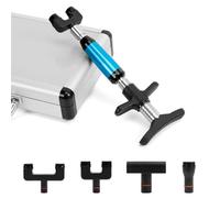 6-Level Professional Chiropractic Activator Tool, 50-300N Manual Adjusting Corrector for Spine & Neck, Impulse Massager for Back Pain Relief, Portable Trigger Point Therapy Equipment with Case(A)