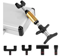 6 Levels Chiropractic Adjusting Tool, 50-300N Adjustments Manual Spine Chiropractic Correction Tool, Chiropractor Tool Relief Neck Back Pain for Face and Spine Relax (4 Massage Head)
