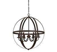 6 Light Chandelier Westinghouse Stella Mira Bronze Indoor Pendant Luminaire E14