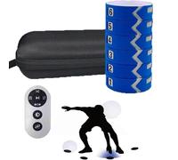 6 Light Reaction Training System, Reaction Training Lights with Remote Control, 4 Modes & 4 Light Color, 270° Viewing, Sensor Systems, Sports Agility Lights Training Kit for Boxing, Fitness